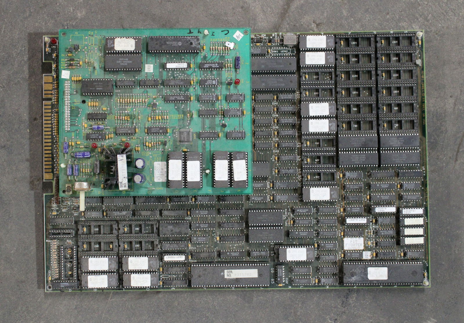 Atari Pit Fighter Arcade Game Board Set (1 of 1)