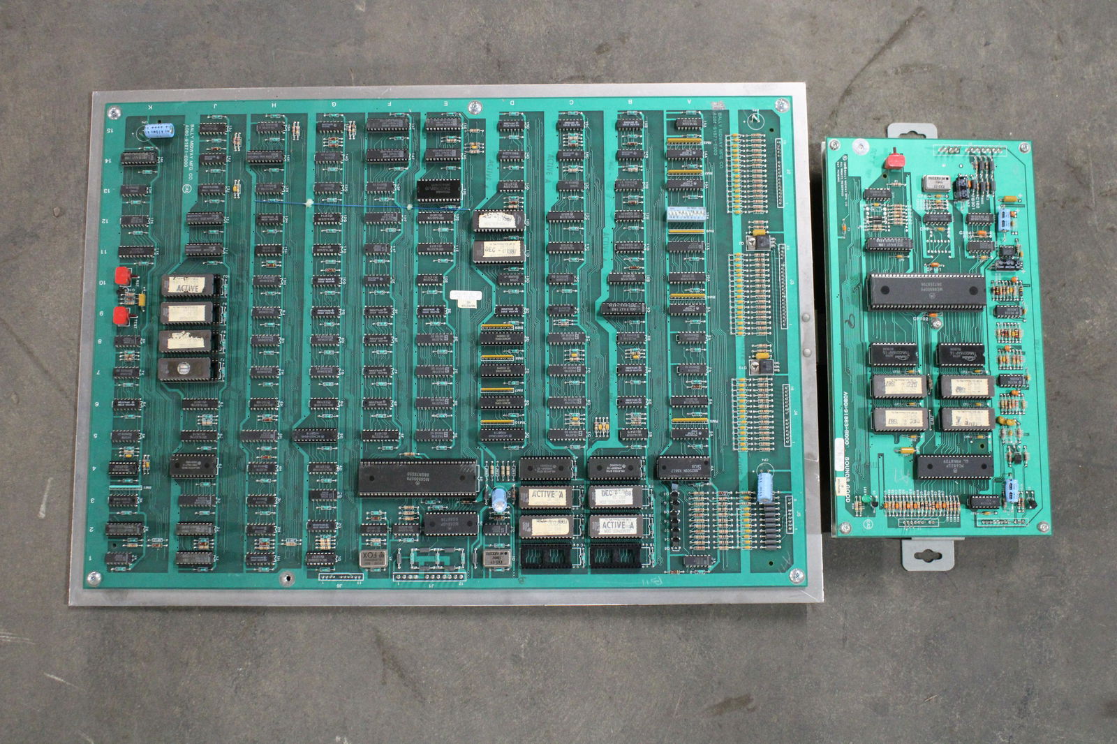 Bally Midway Xenophobe Arcade Game Board with Sound Board (1 of 1)