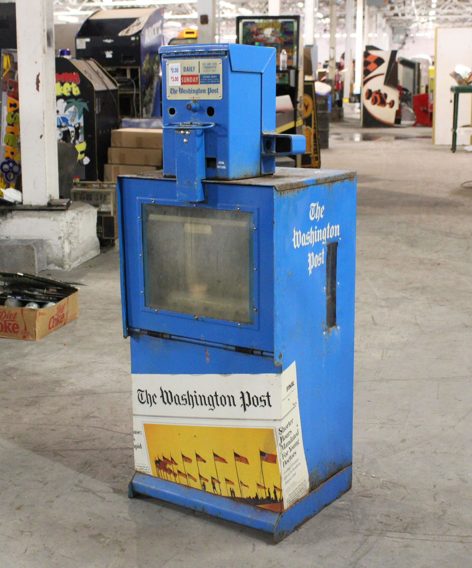 Washington Post Newspaper Box (1 of 2)