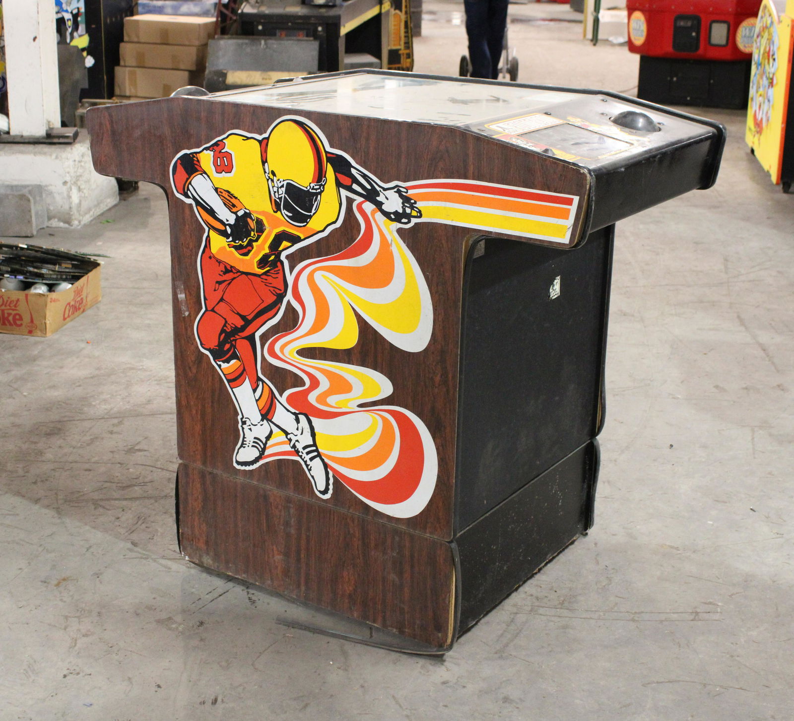 Atari Football Cocktail Arcade Machine (1 of 3)