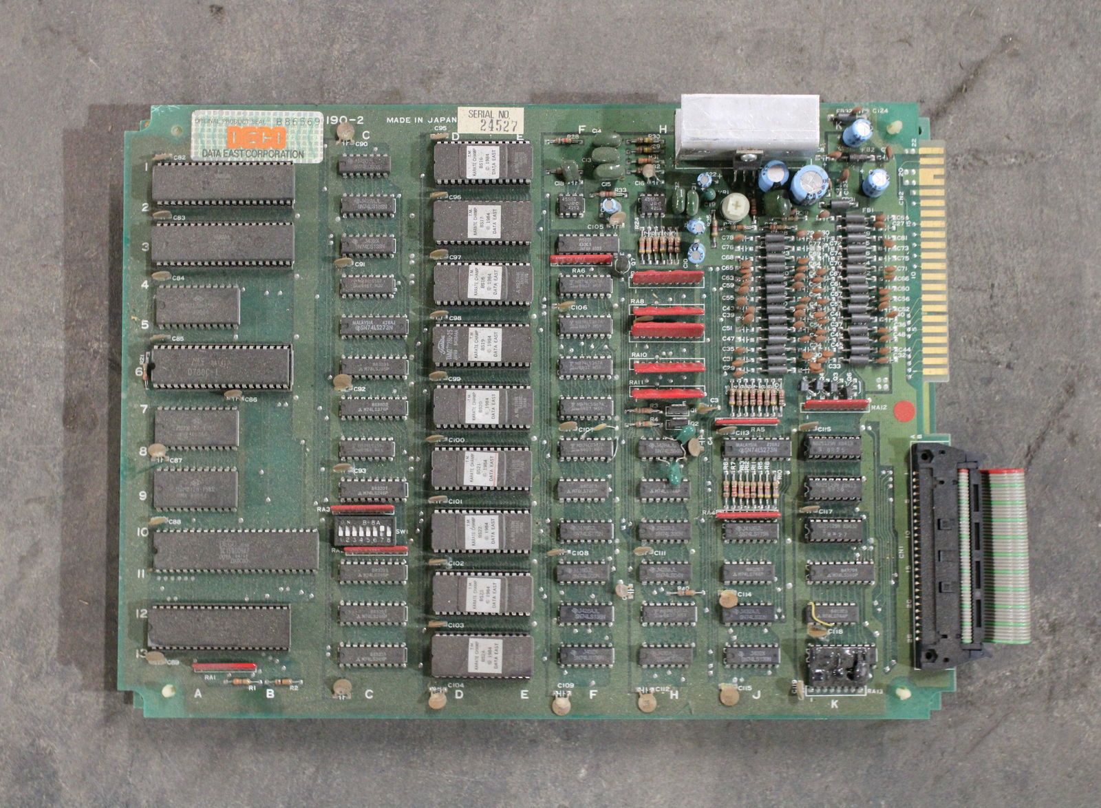 Data East Karate Champ Arcade Game Board Set (1 of 1)