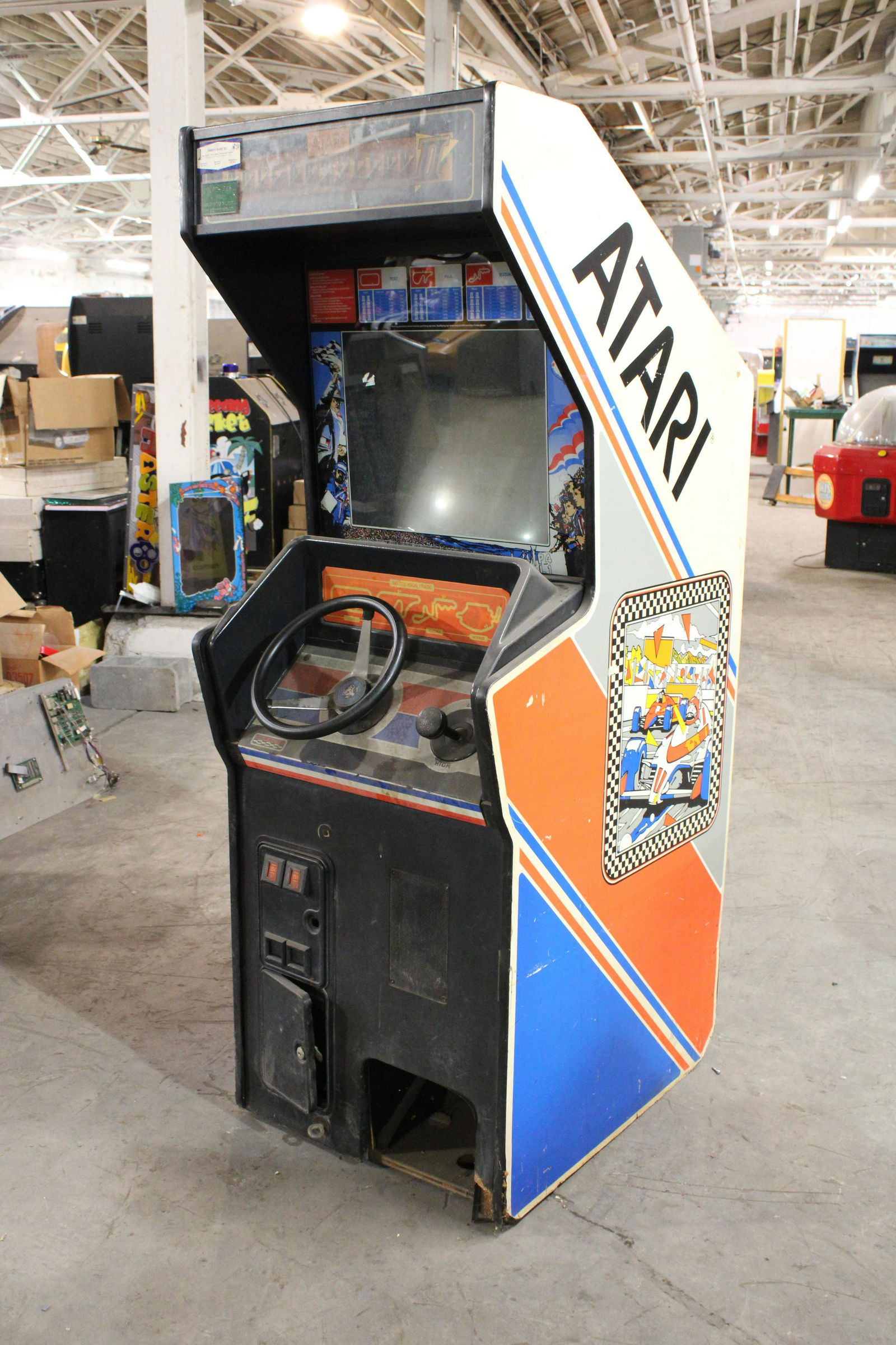 Atari Pole Position Arcade Game (1 of 2)