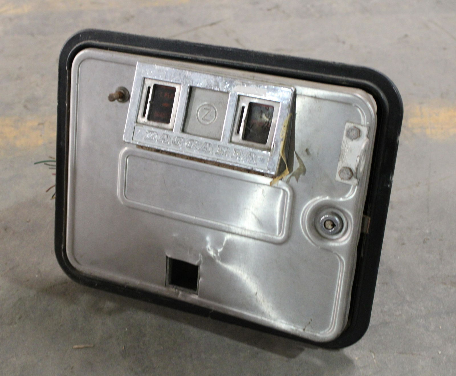 Zaccaria Pinball or Arcade Coin Door (1 of 2)