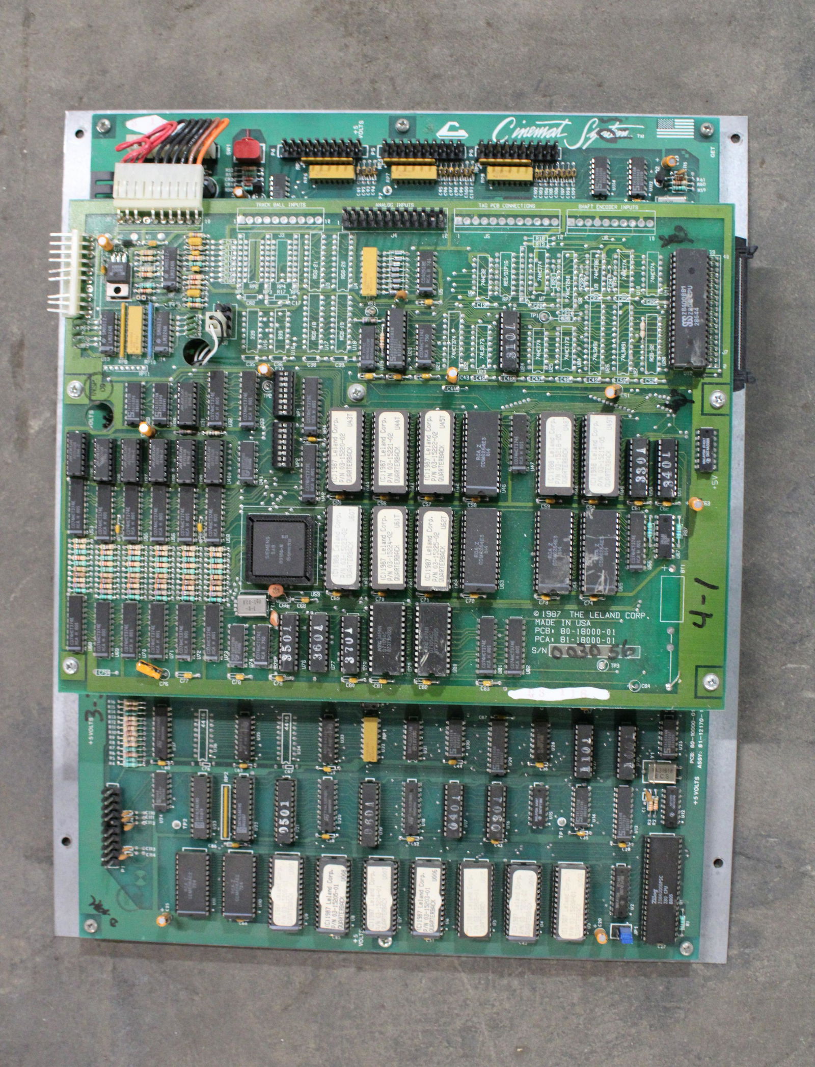 Leland Quarterback Arcade Board Set (1 of 1)