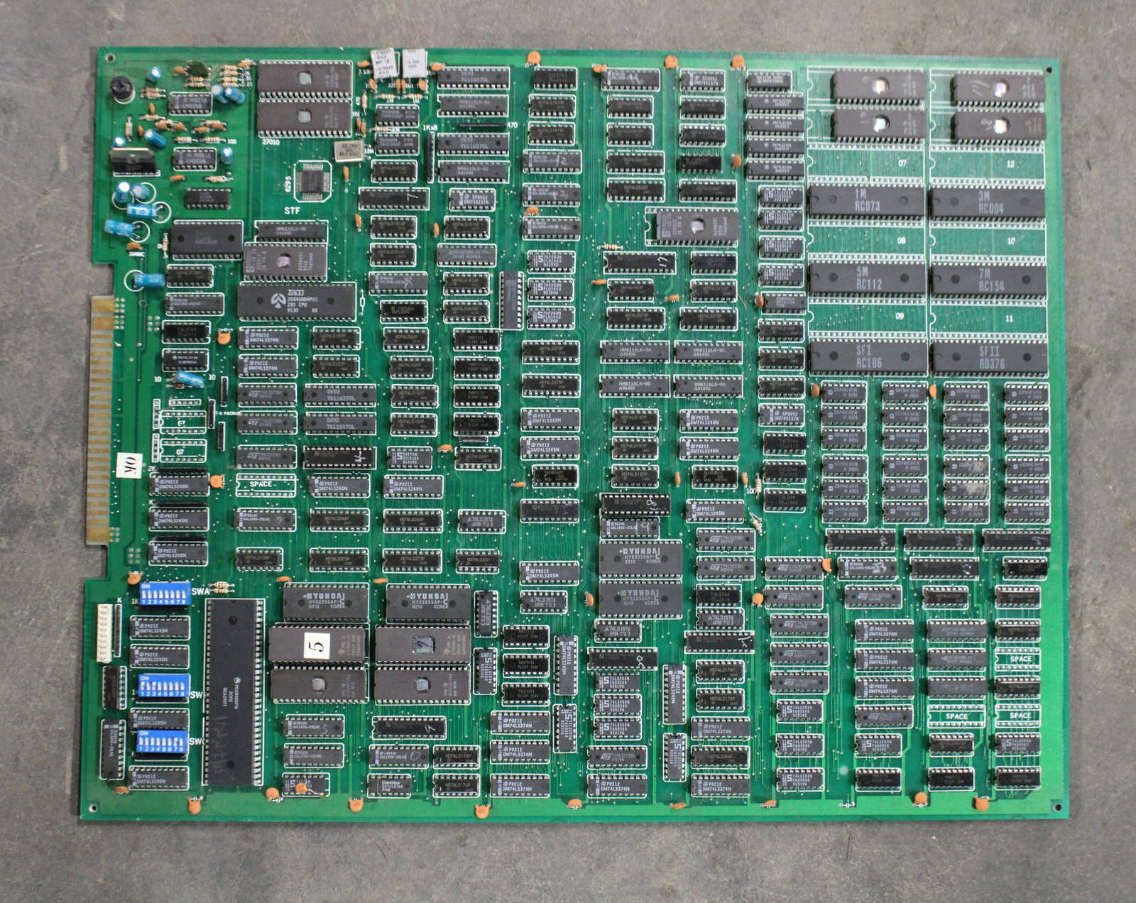 Capcom Street Fighter Champion Edition Arcade Board: Capcom Street Fighter Champion Edition Arcade Board. Untested.