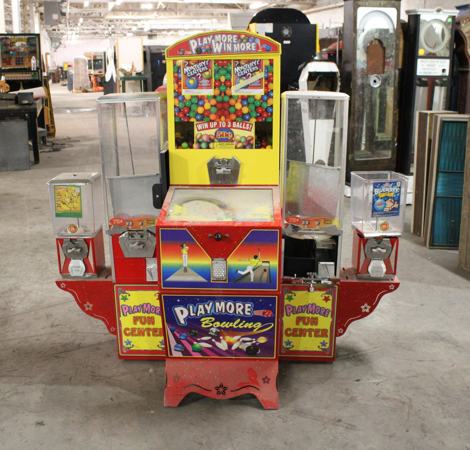 Playmore 5 Gumball  Machines Tower (1 of 1)