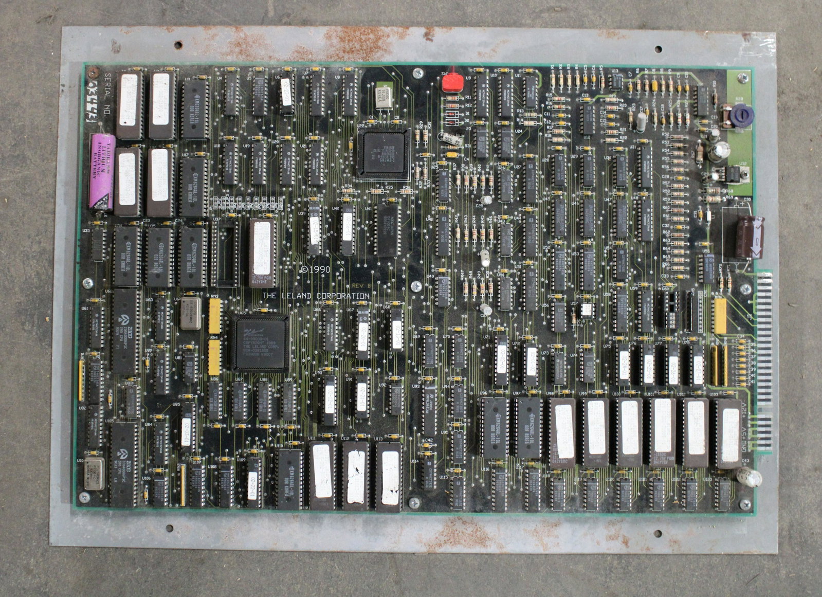 Leland Ataxx Arcade Board: Leland Ataxx Arcade Board. Untested.