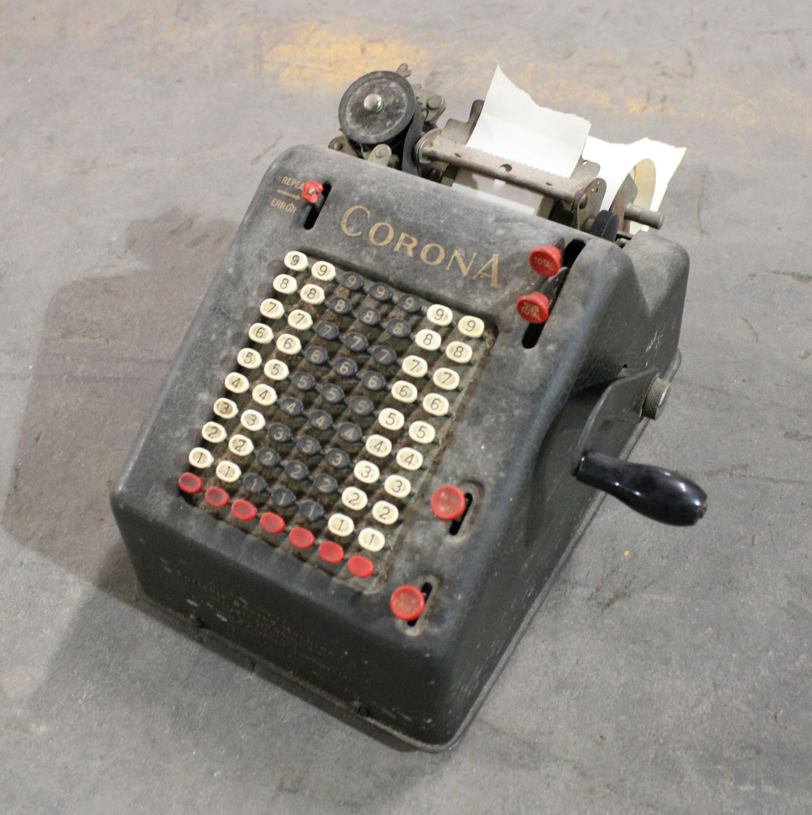 Vintage Corona Adding Machine (1 of 2)