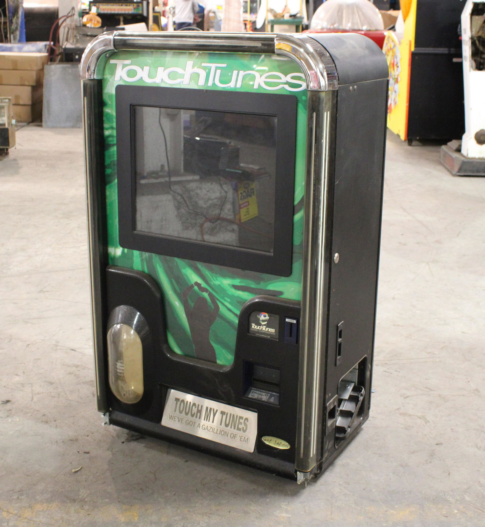 Touch Tunes Internet Jukebox (1 of 2)