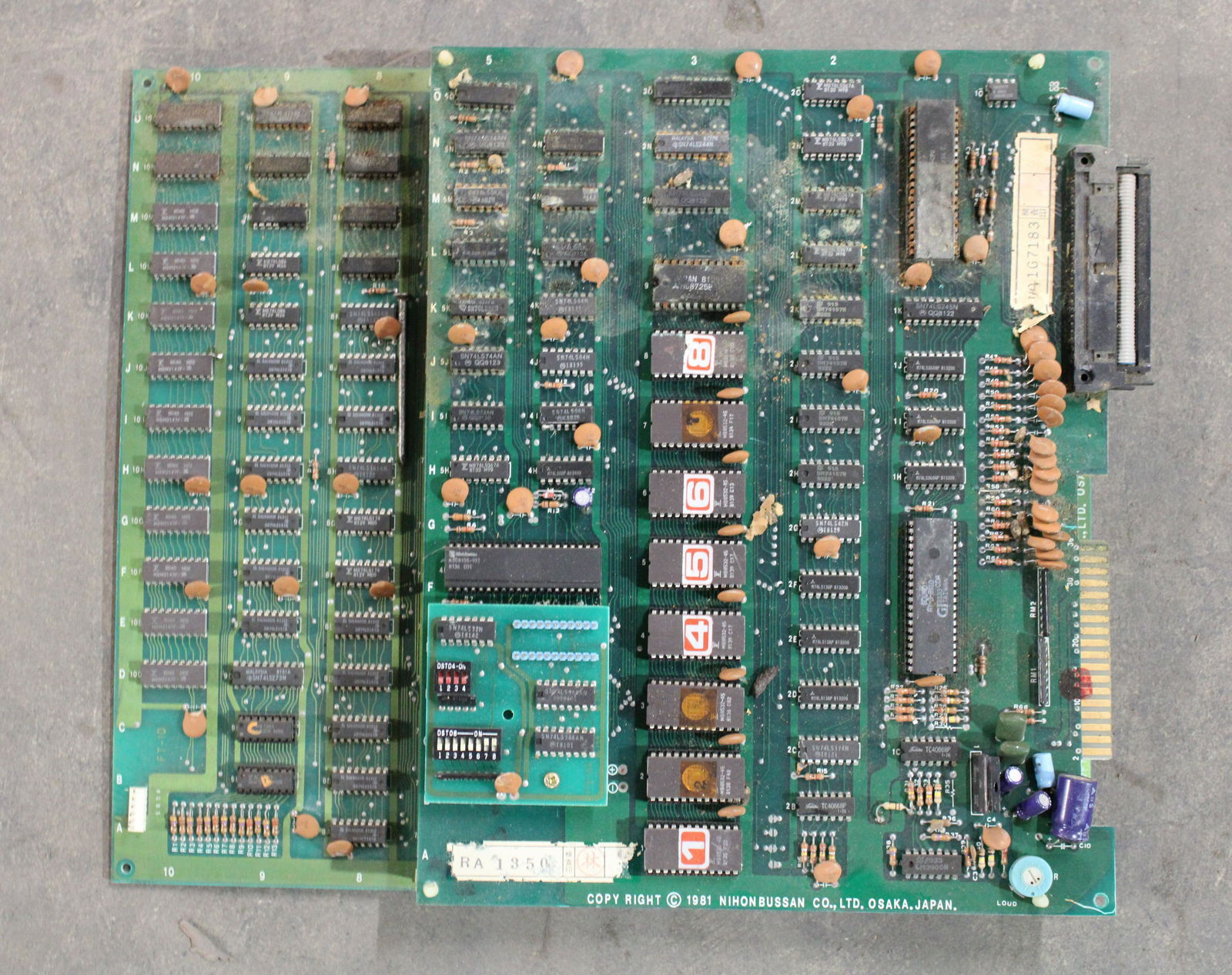 Unknown Nichibutsu Arcade Game Board Set (1 of 3)