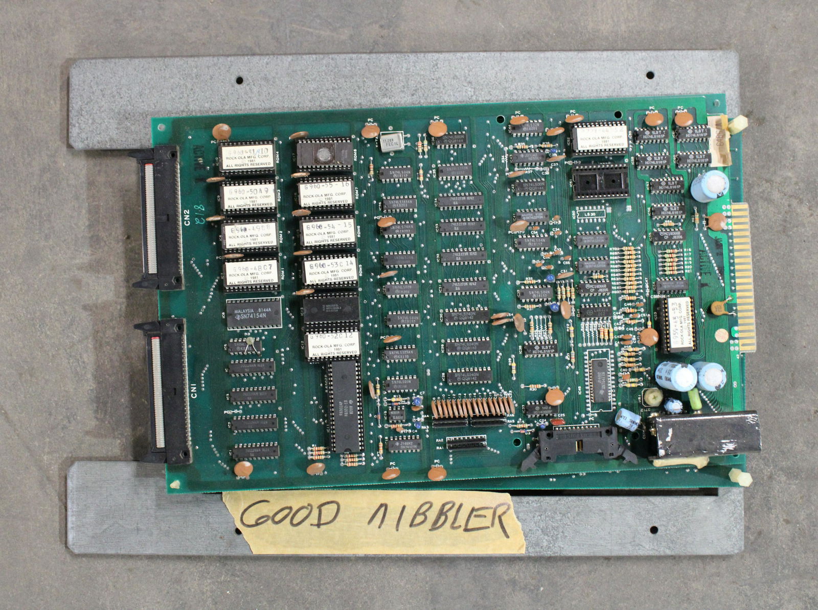 Rockola Nibbler Arcade Game Board Set (1 of 2)