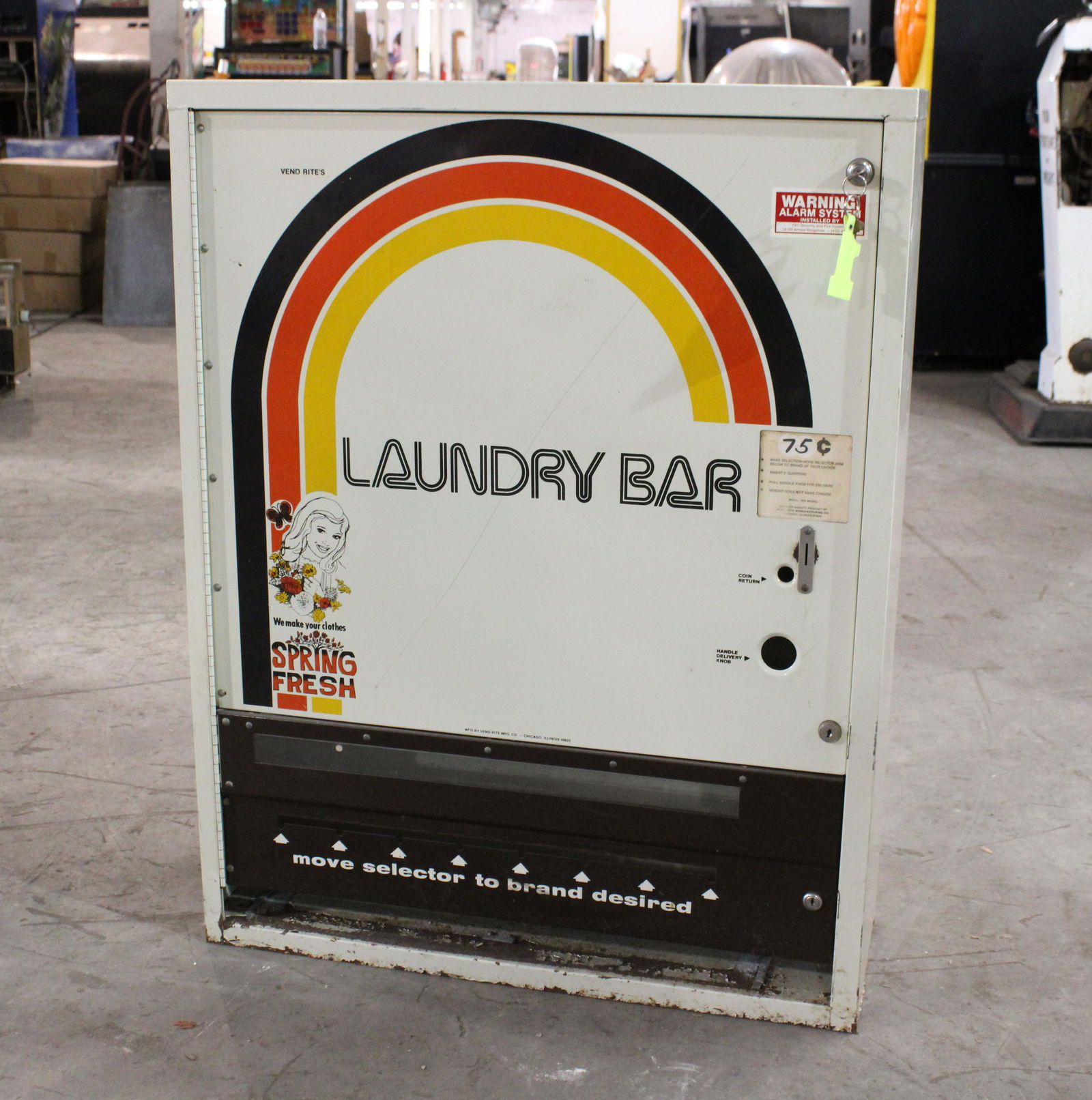Coin Op Laundry Bar Soap Vendor