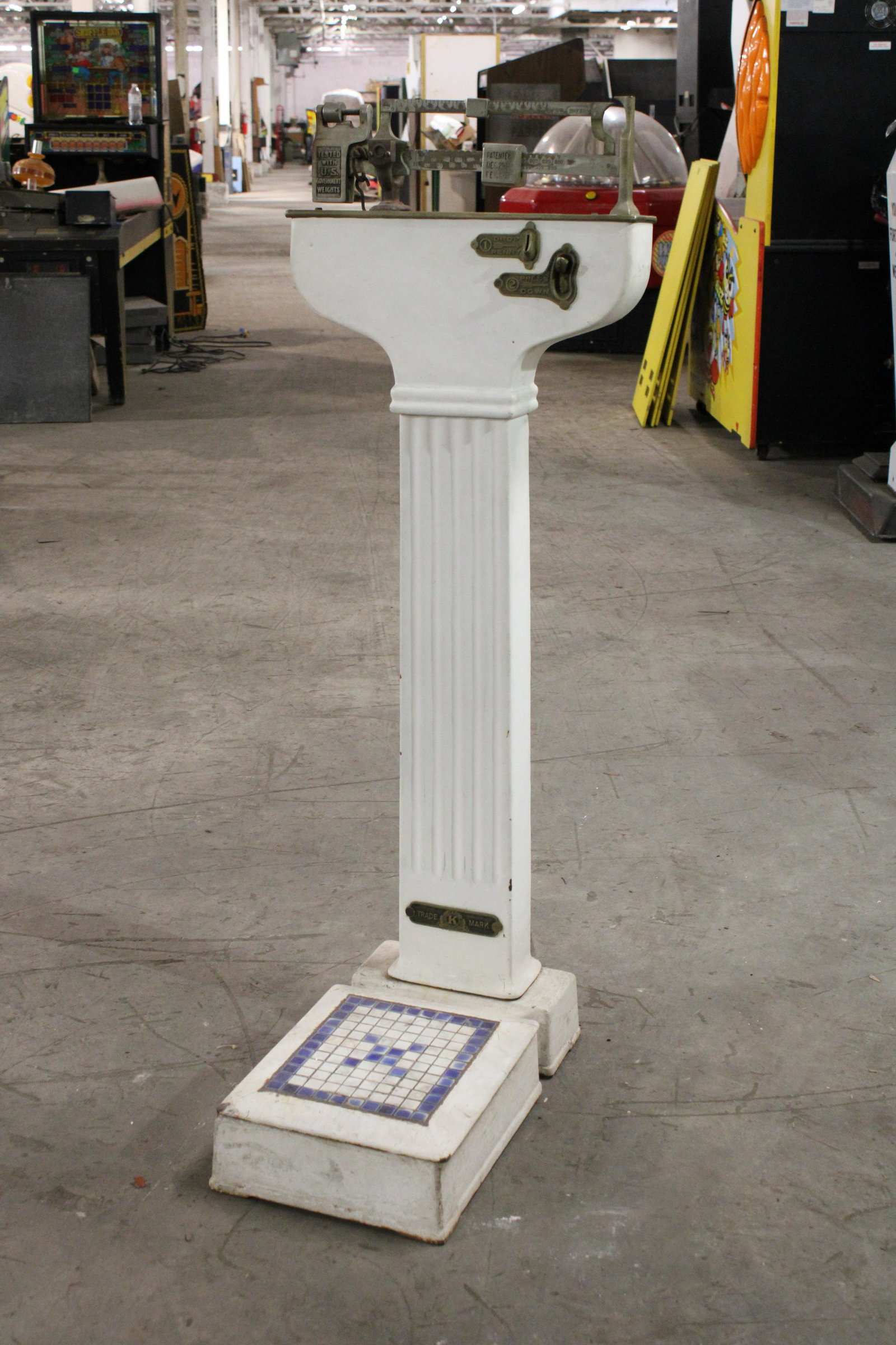 Rare Beam Penny Scale: Rare Beam Penny Scale. One of a few known examples.