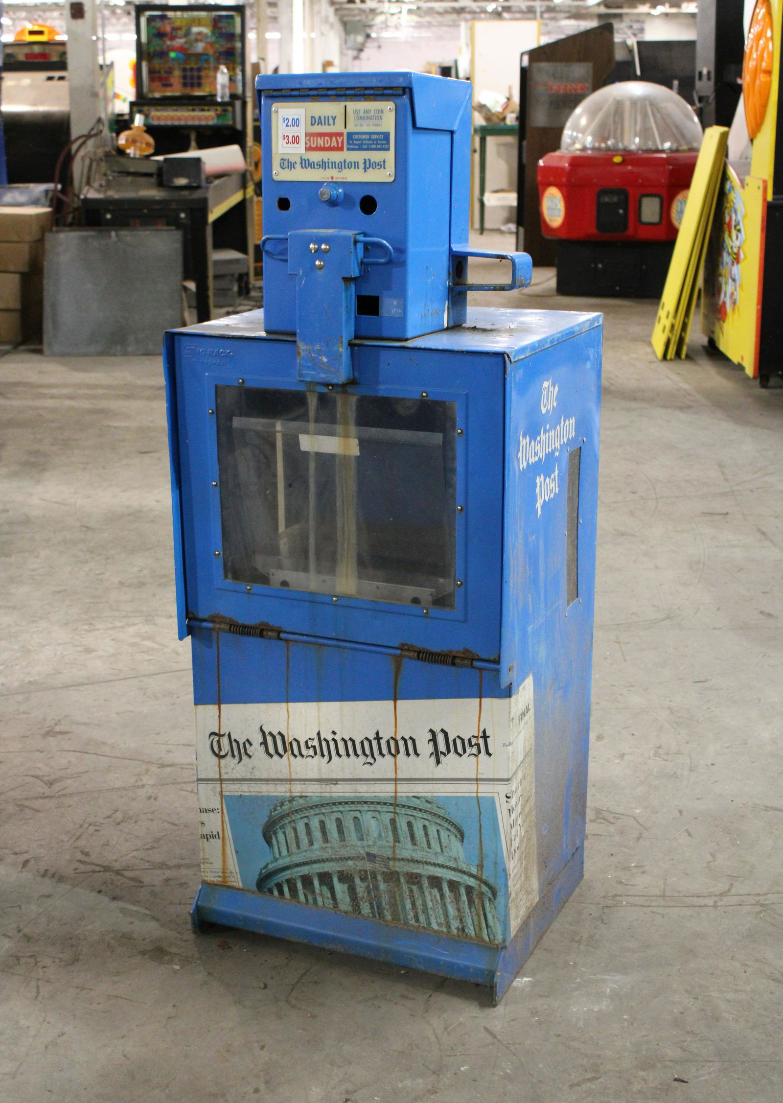 Washington Post Newspaper Box (1 of 2)