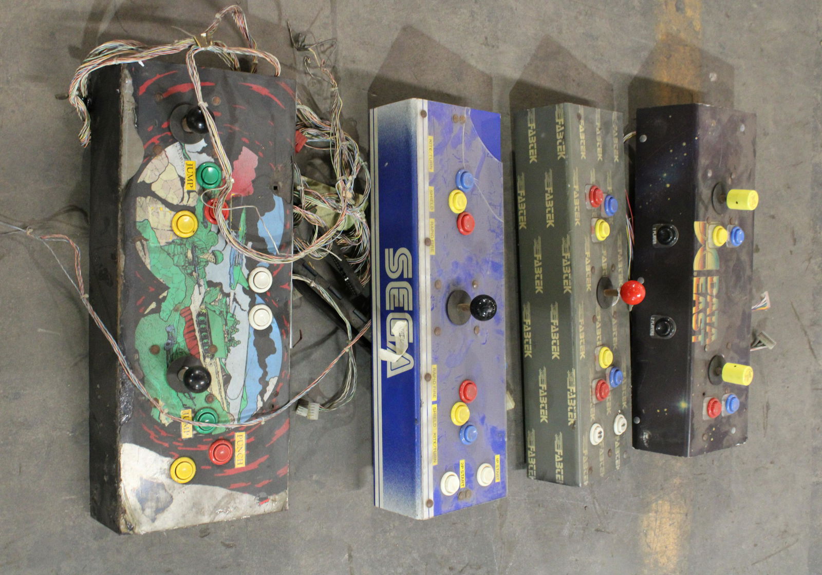 Arcade Machine Control Panels Incl. Data East (1 of 1)