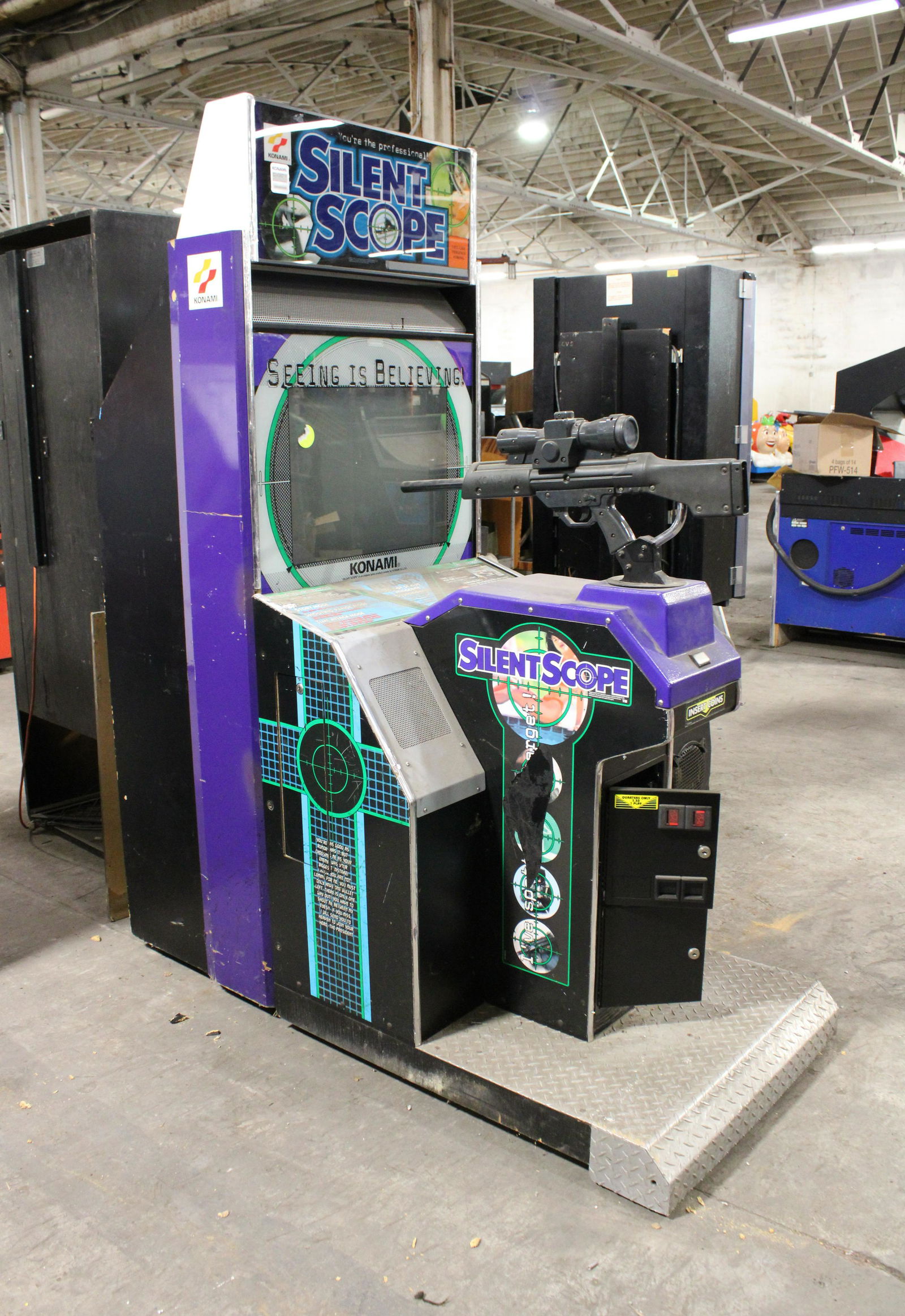 Konami Silent Scope Arcade Machine (1 of 3)