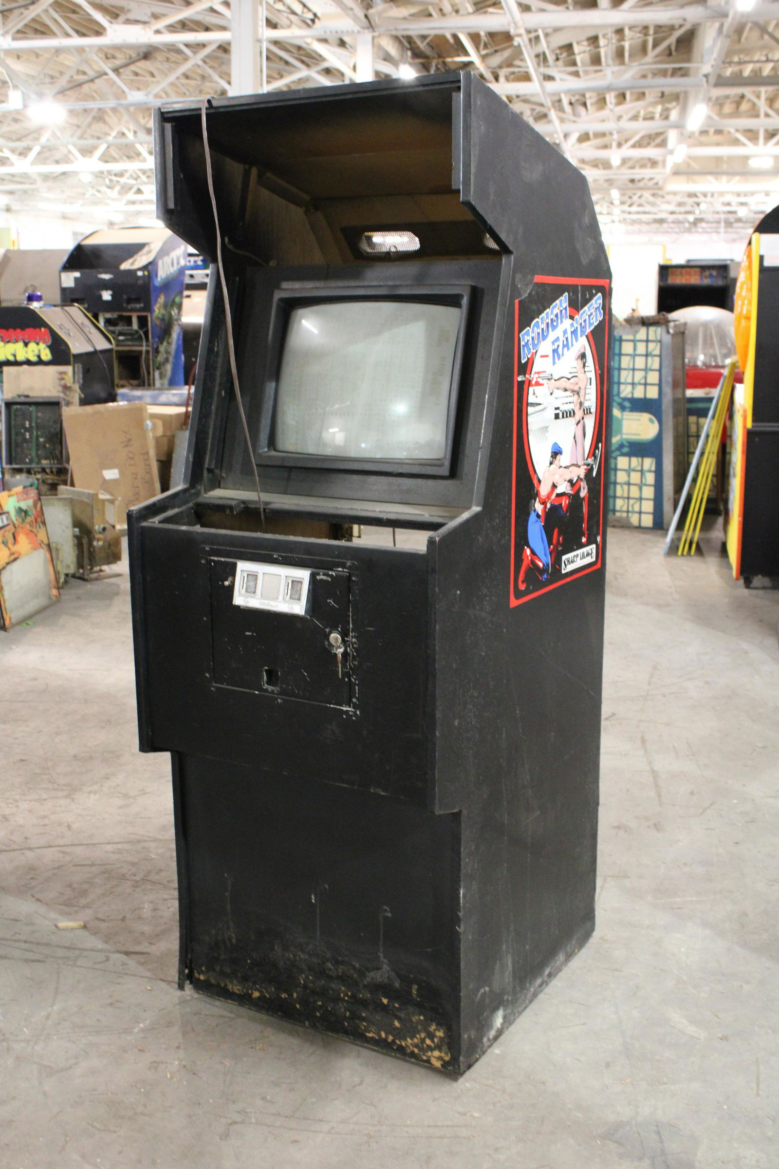 Rough Ranger Arcade Game in Williams Defender Cabinet (1 of 2)