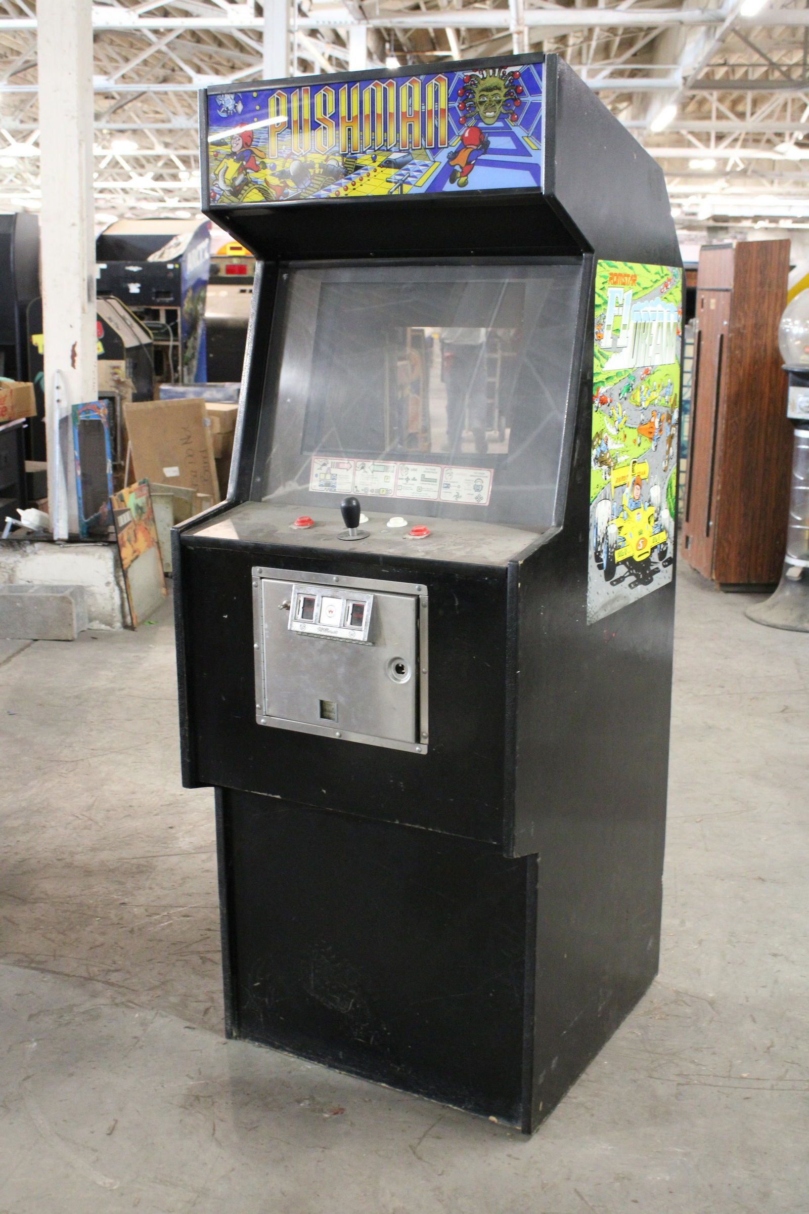 Pushman Board in Williams Defender Arcade Cabinet (1 of 2)