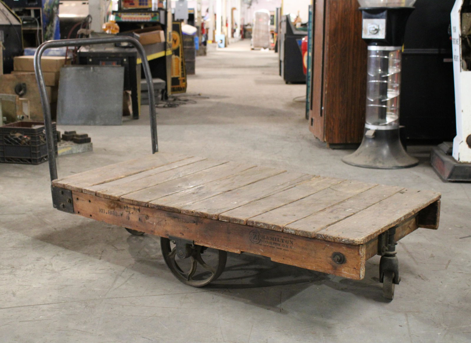 Vintage Industrial Cart (1 of 2)