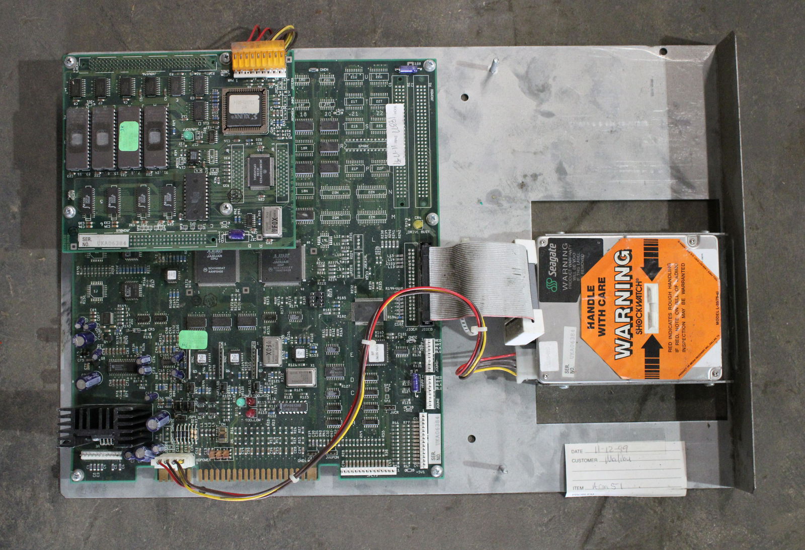 Atari Area 51 Arcade Game Board (1 of 1)