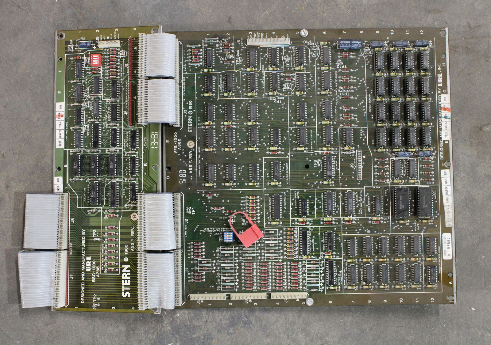 Stern Bezerk Arcade Game Boards (1 of 1)