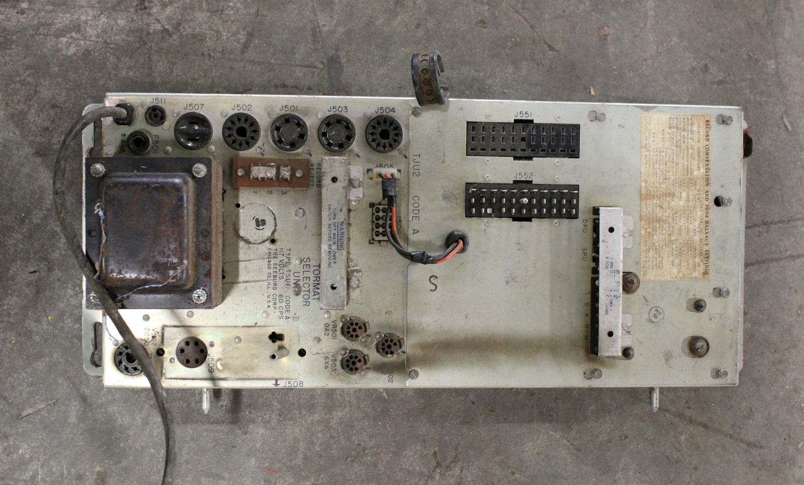 Seeburg Jukebox Receiver (1 of 2)