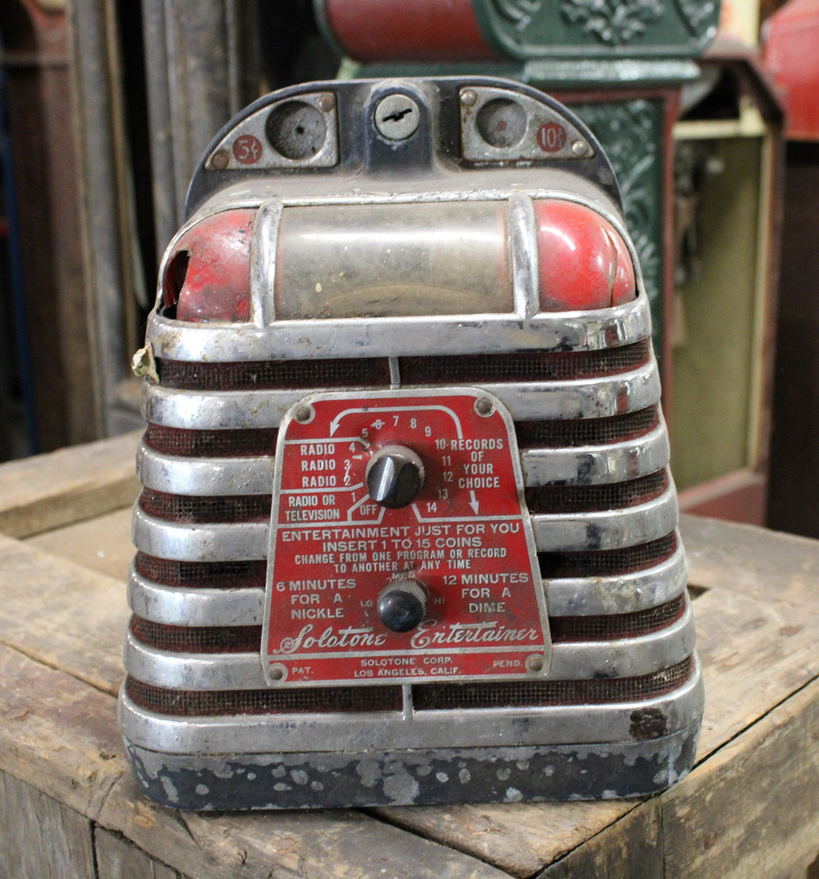 Solotone Jukebox Coin Op Wallbox (1 of 2)