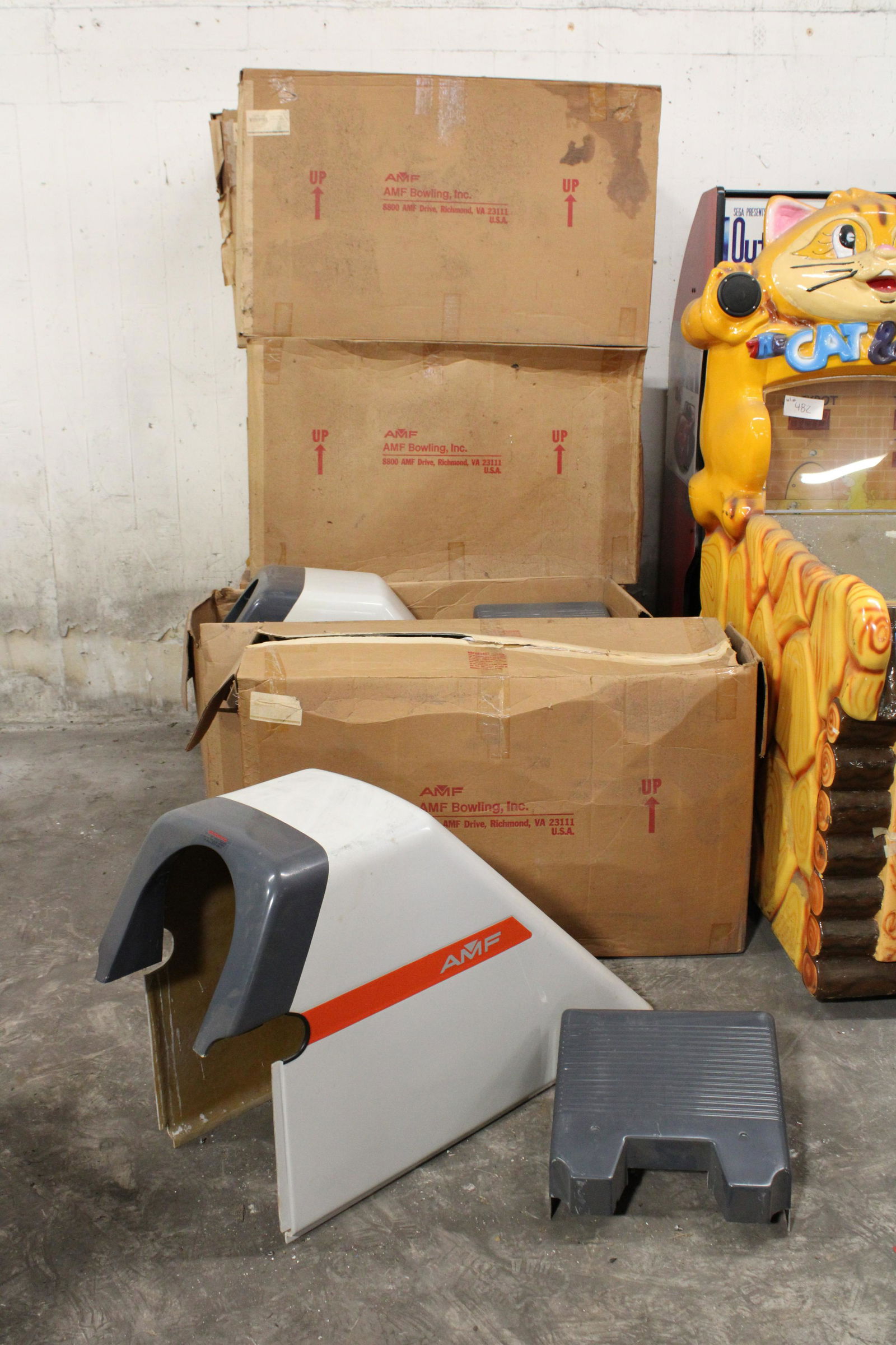 Four AMF Bowling Ball Return Covers #1 (1 of 1)