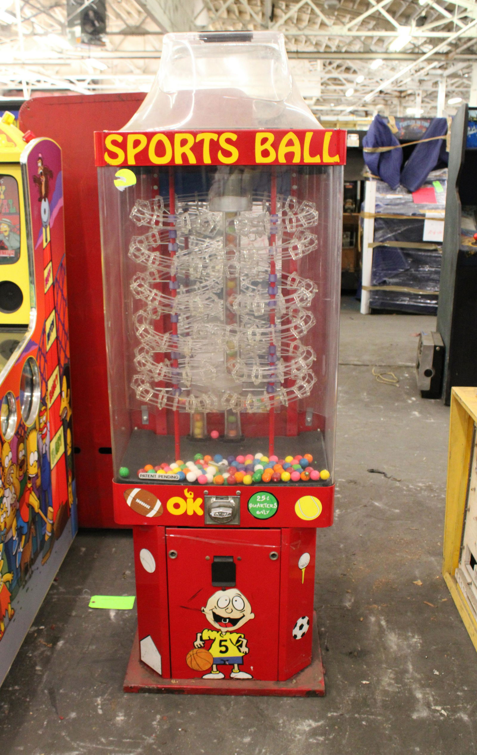 Sports Ball Gumball Machine (1 of 1)
