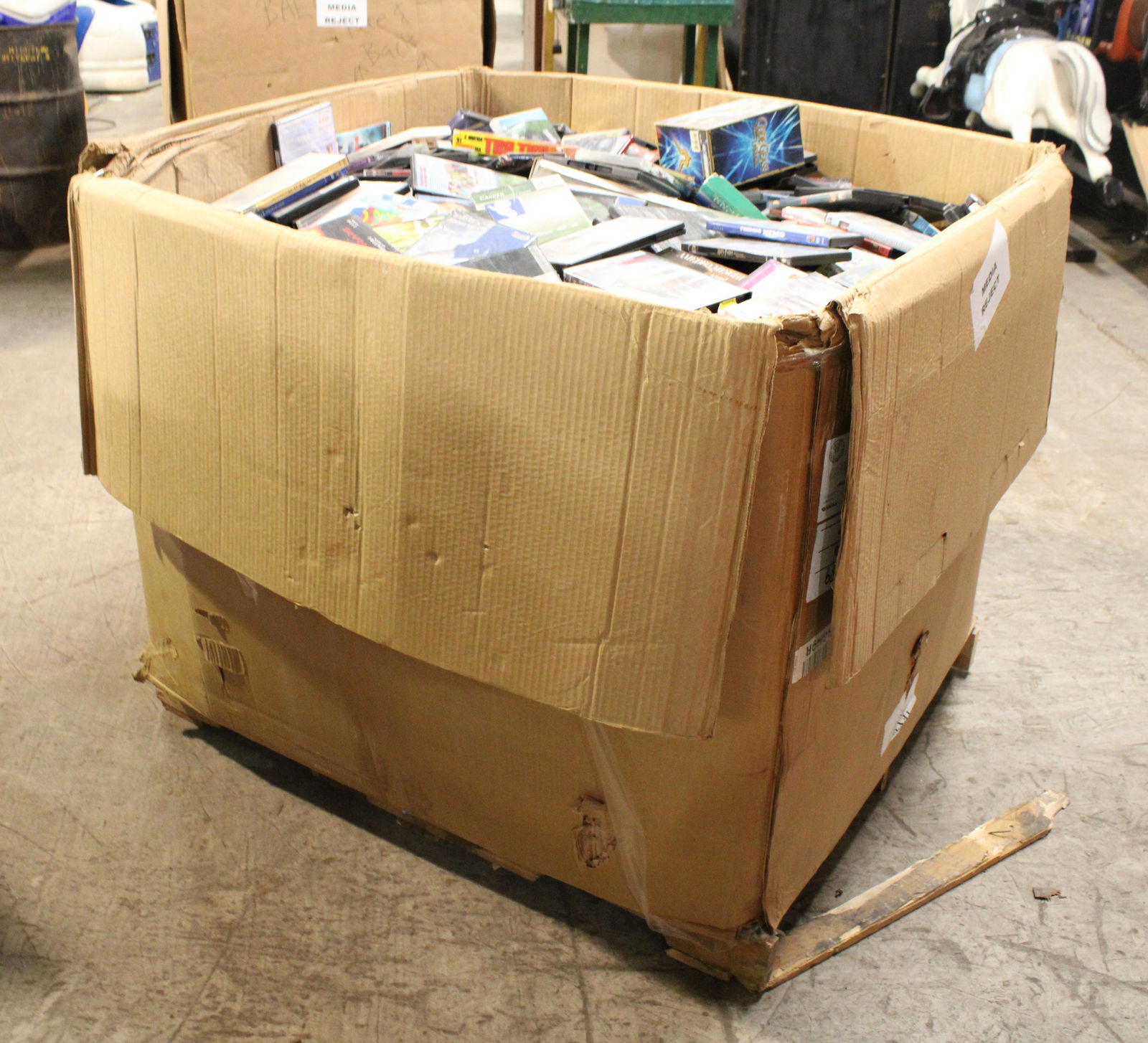 DVD / VHS Pallet, #1 (1 of 2)