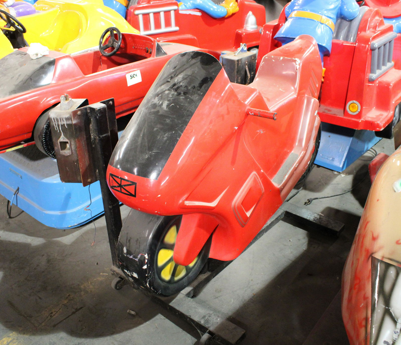 Motorcycle Coin Op Kiddie Ride (1 of 2)