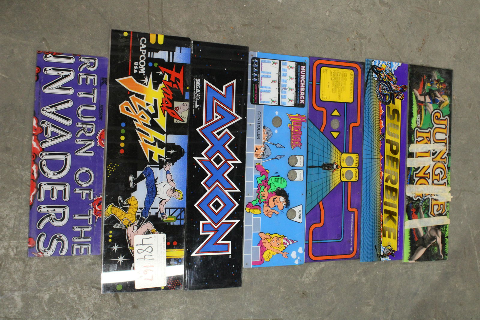 Vintage Arcade Machine Headers (1 of 1)