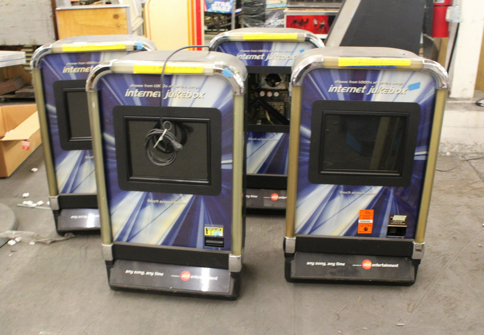 FOUR Rowe Internet Jukeboxes (1 of 1)