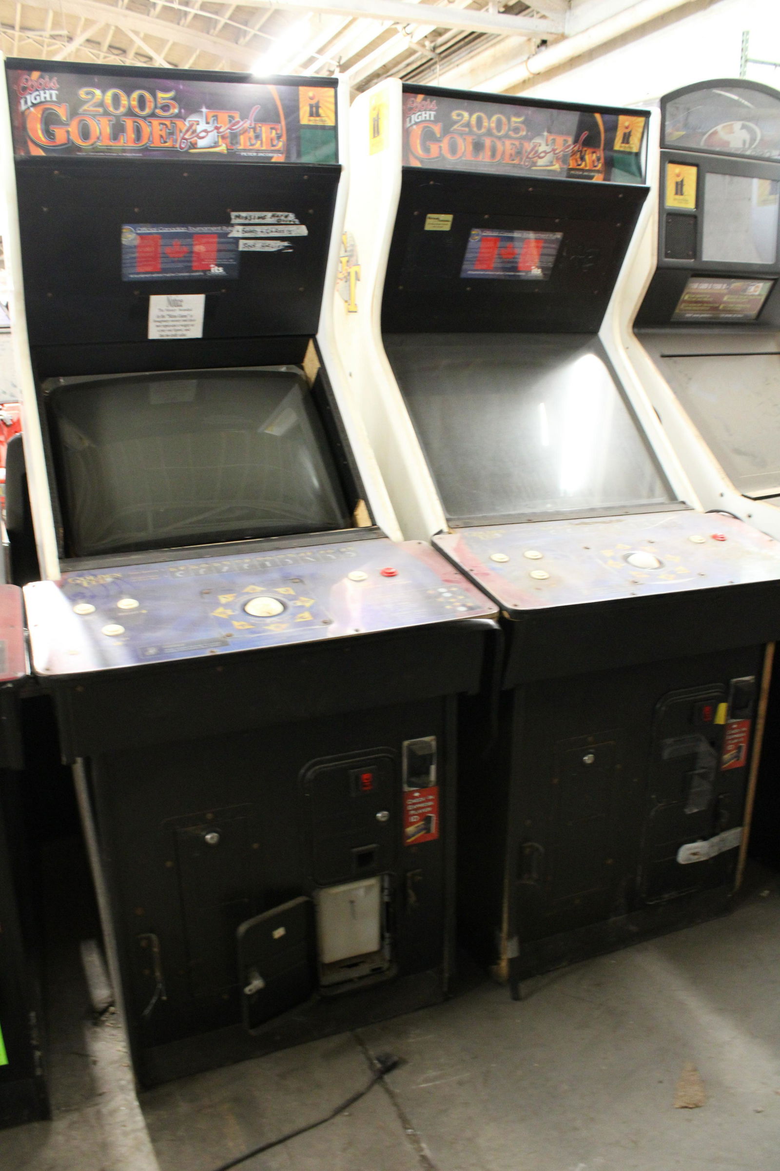 Two Golden Tee 2005 Arcade Games (1 of 2)