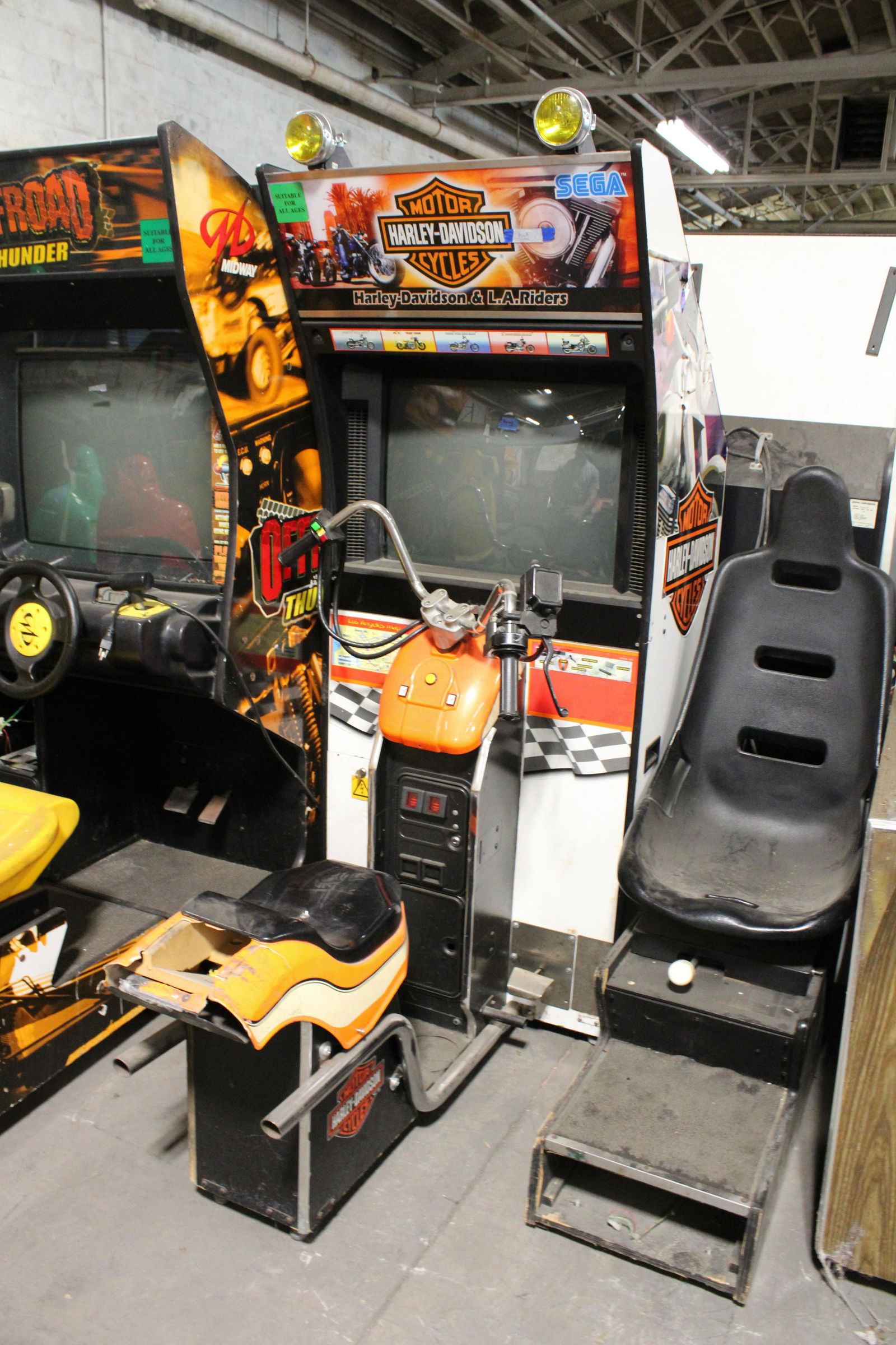 Sega Harley Davidson Sit Down Arcade (1 of 1)