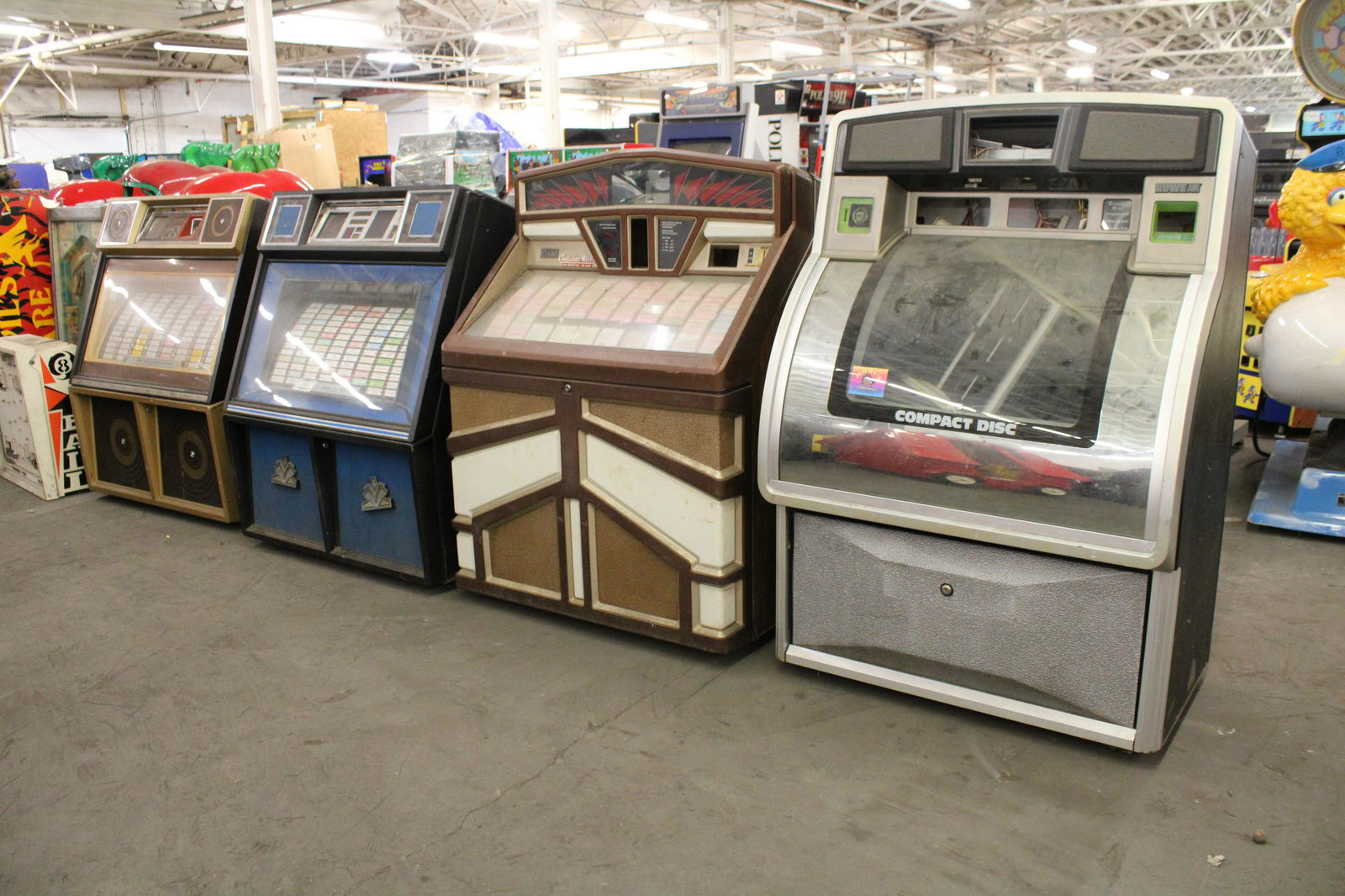 FOUR Rowe AMI or Rockola Jukeboxes (1 of 1)