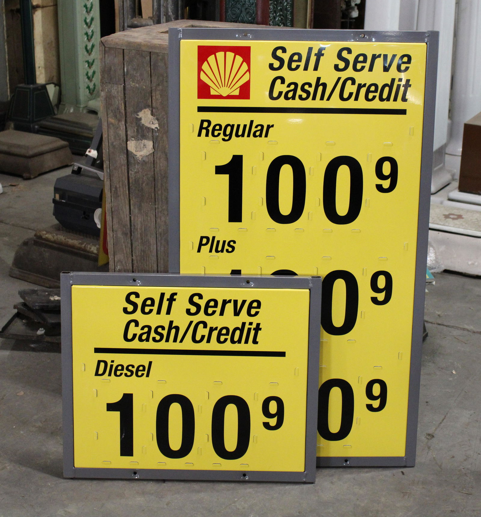 New Old Stock Shell Gas Signs (1 of 1)