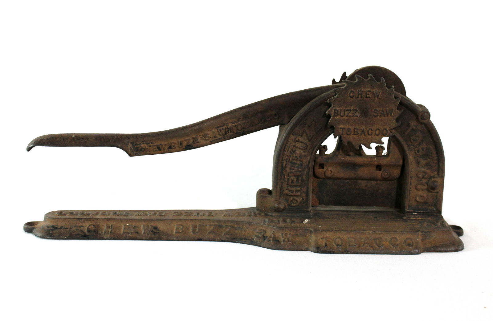 Buzz Saw Cast-Iron Tobacco Plug Cutter, 1890s (1 of 2)