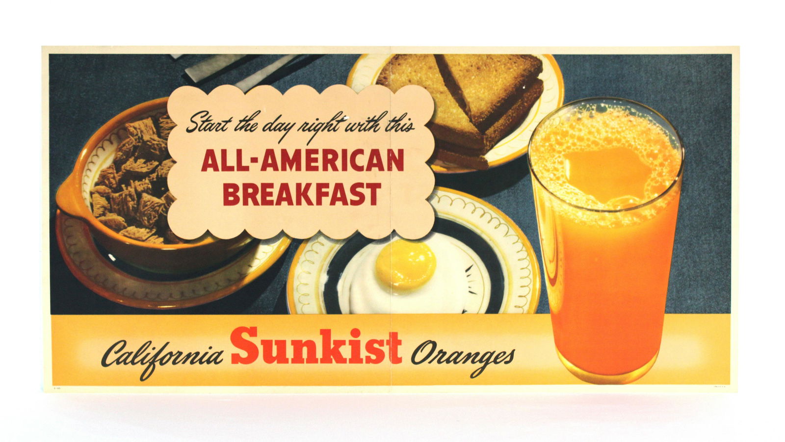 Sunkist Orange Juice Vintage Advertising Poster (1 of 2)