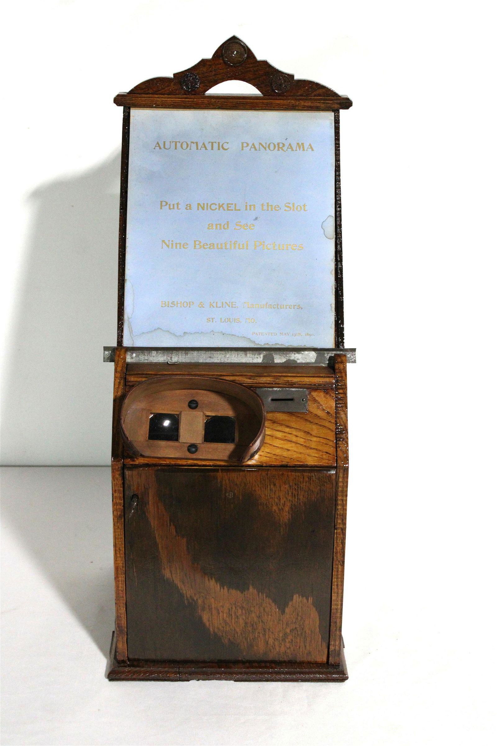 Rare Bishop & Kline Coin Op Panorama Card Viewer (1 of 5)
