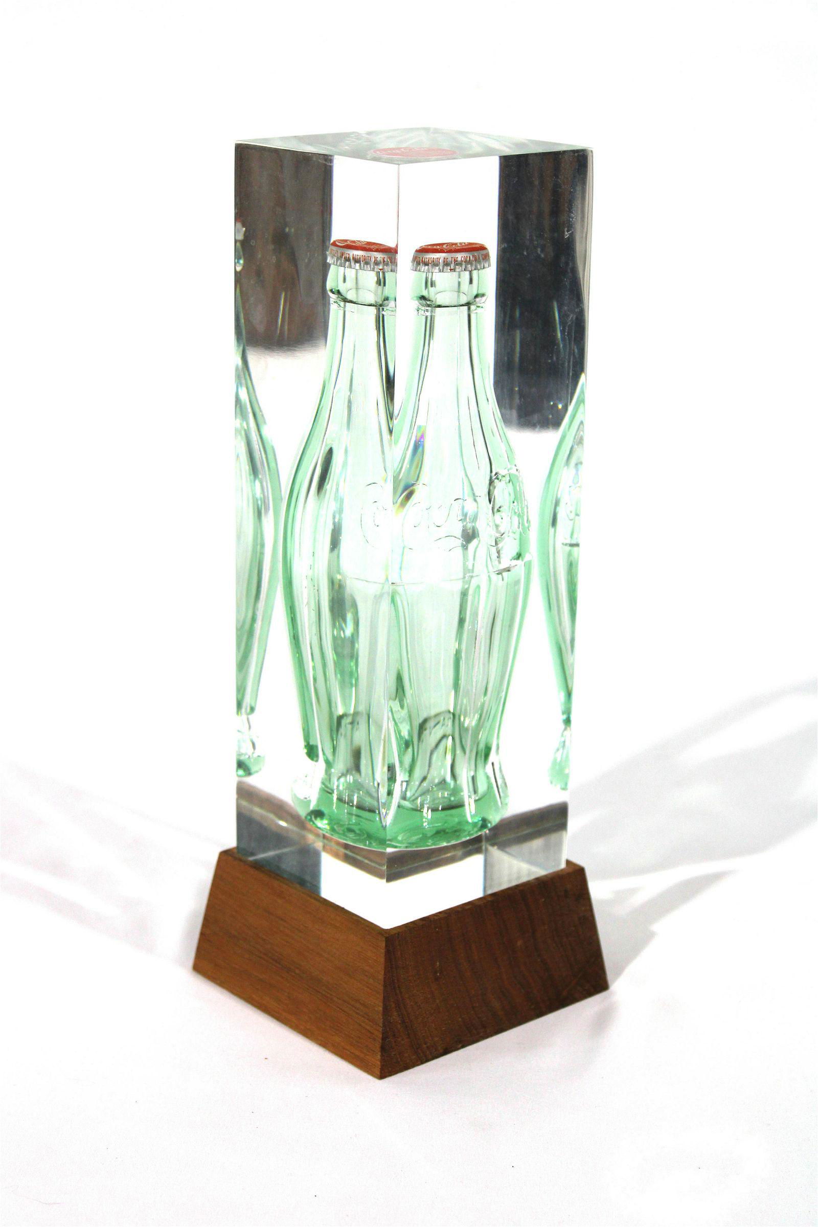 Hobbleskirt Coke Bottle in Lucite, Limited Production (1 of 6)