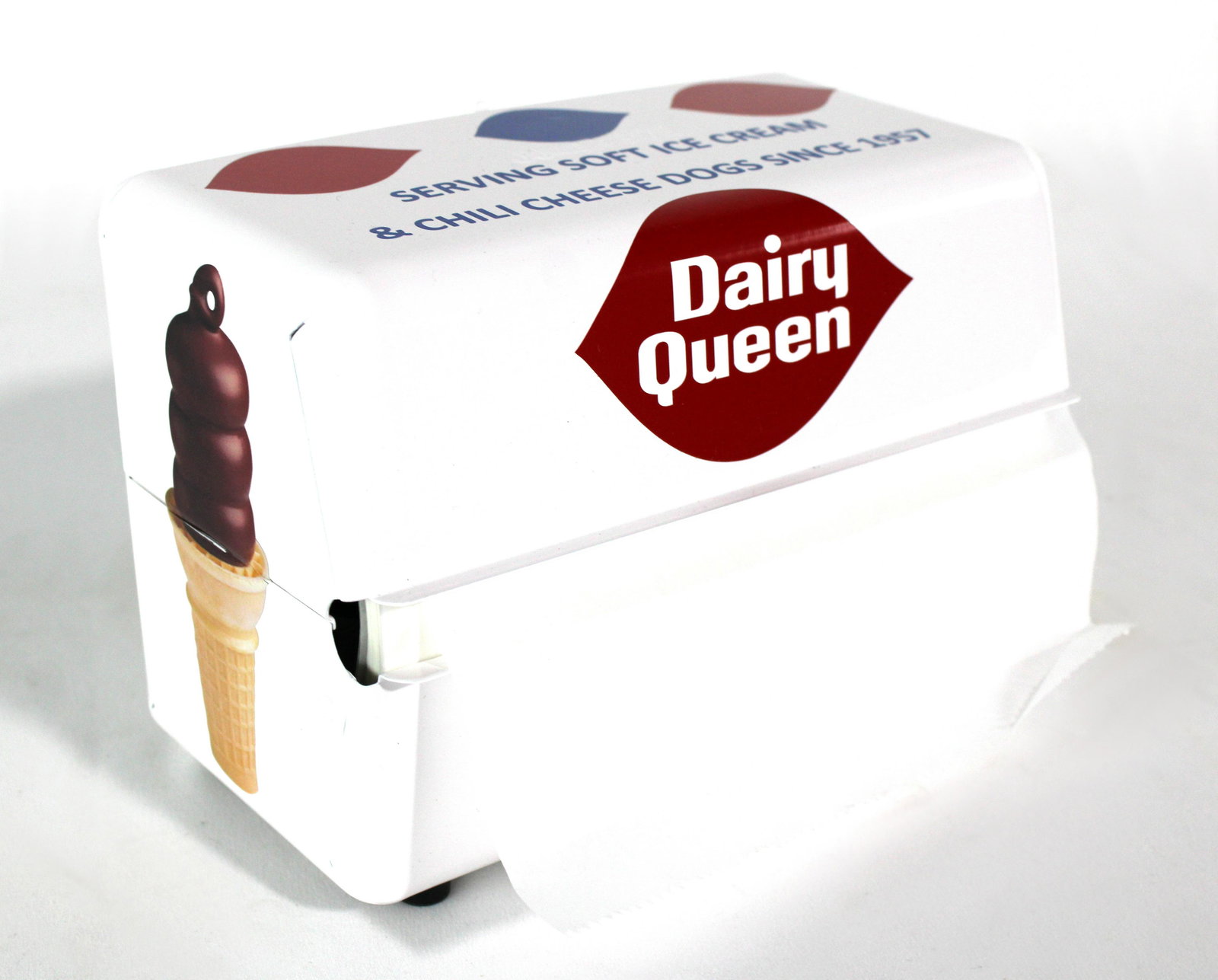 Restored Deli Paper Dispenser Themed in Dairy Queen (1 of 2)