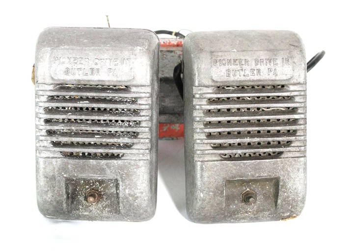 Pioneer Drive In, Butler, Pa Drive In Movie Speakers