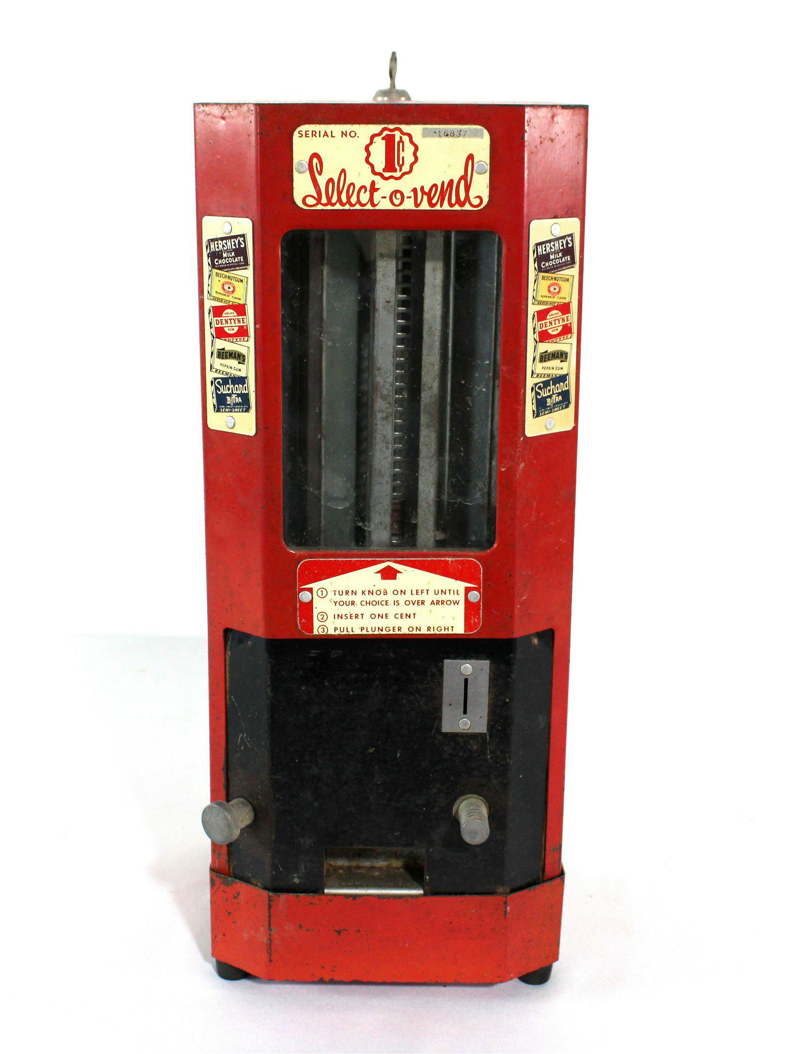 Select-O-Vend Coin Op Candy Vendor (1 of 3)