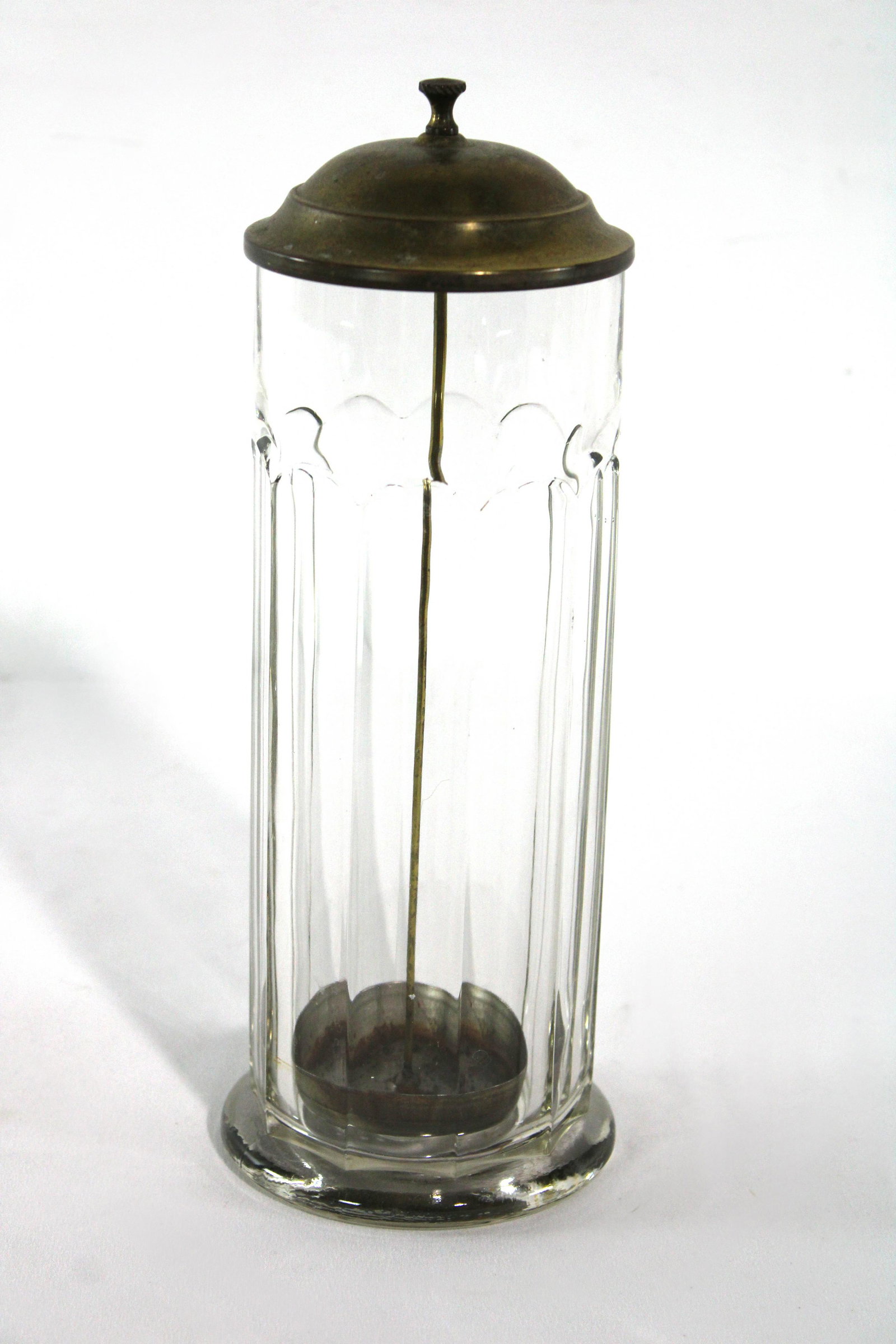 Glass Soda Fountain Straw Holder (1 of 2)