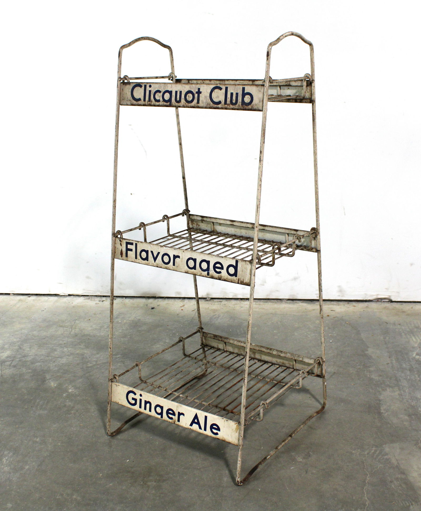 Clicquot Club Ginger Ale Metal Advertising Rack (1 of 2)