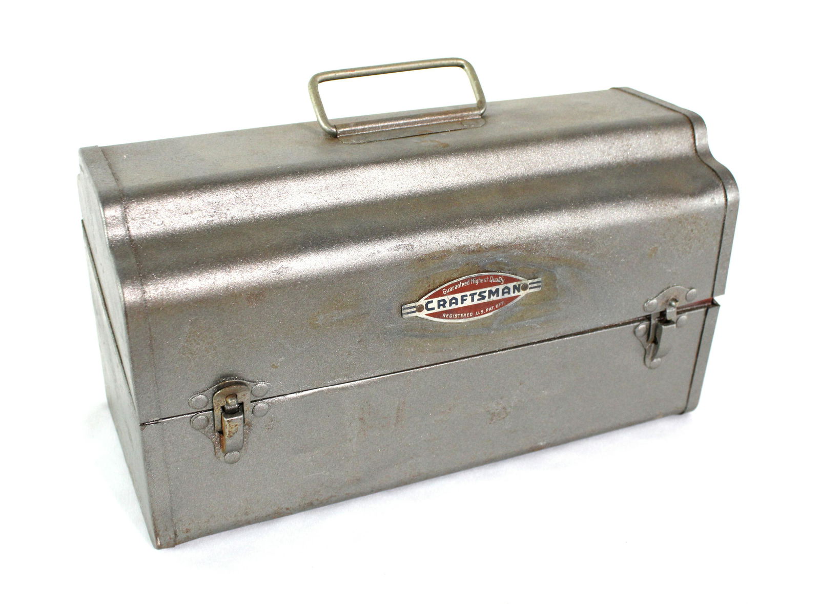 Craftsman Vintage Metal Tool Box with Tools (1 of 2)