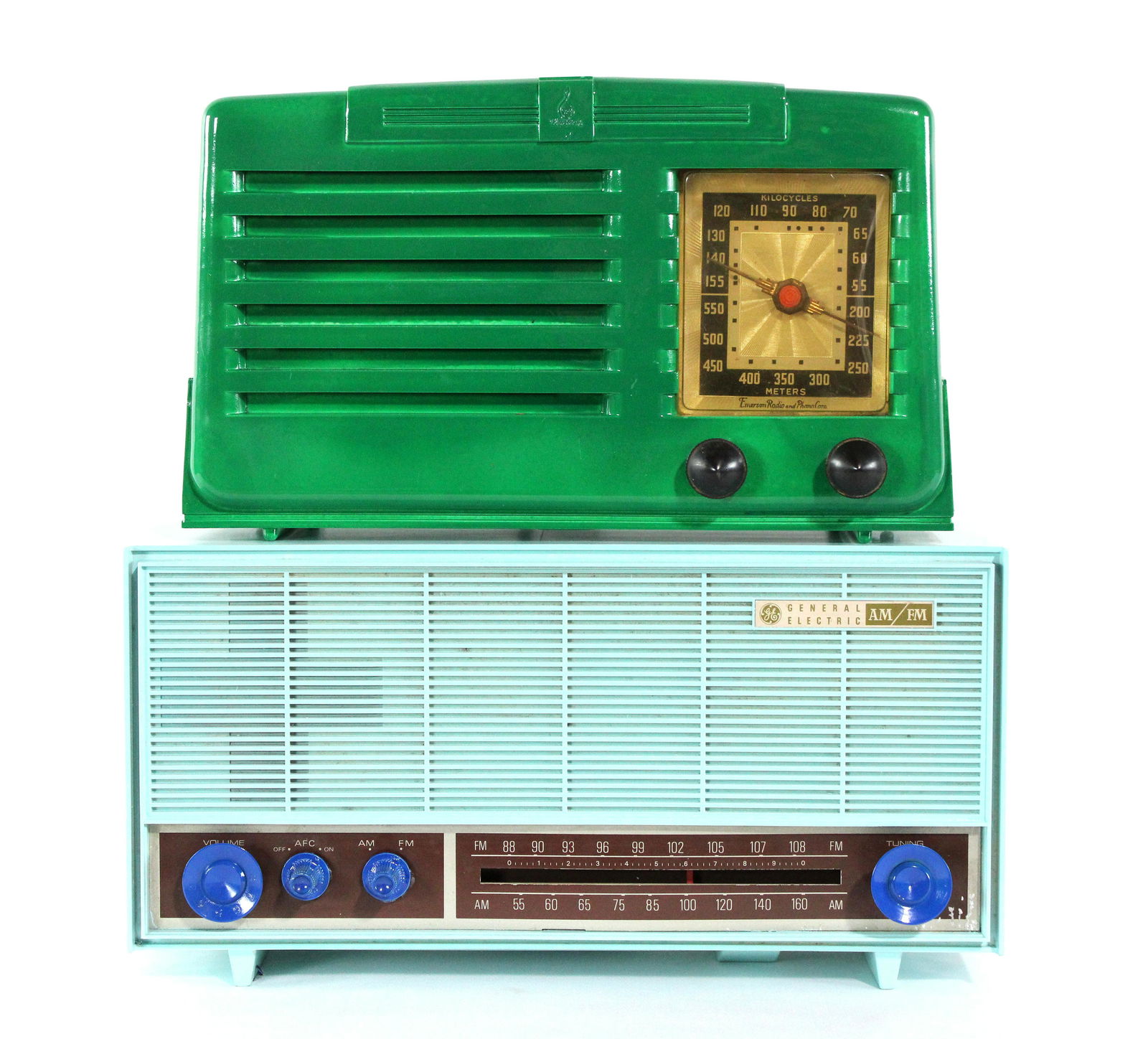 General Electric AM/FM Radio and Emerson AM Radio (1 of 3)