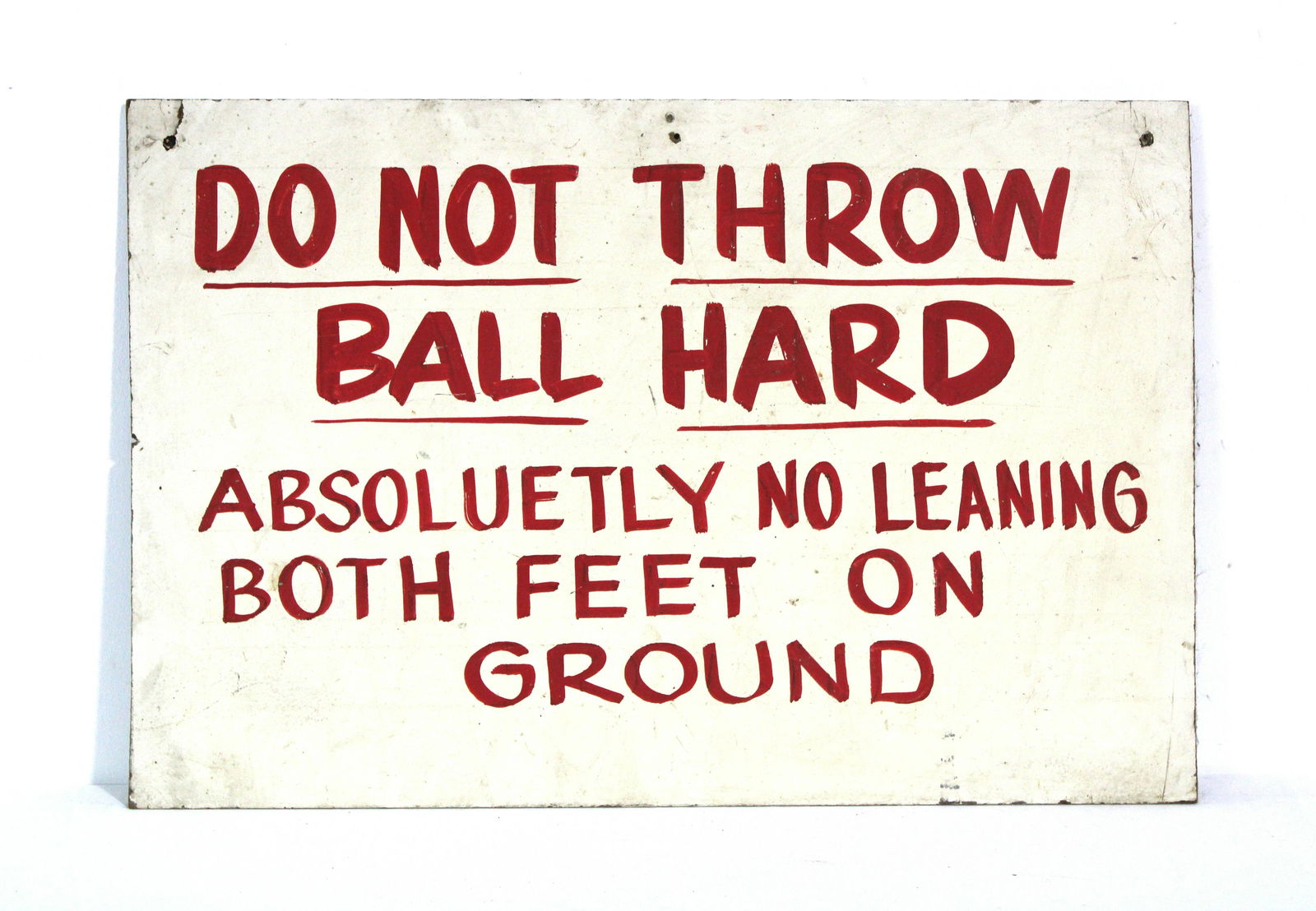 Masonite Ball Toss Painted Carnival Sign (1 of 2)