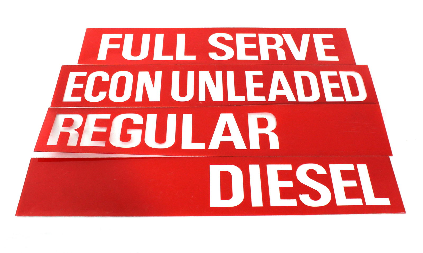 Gas Station Pump Signs (1 of 1)